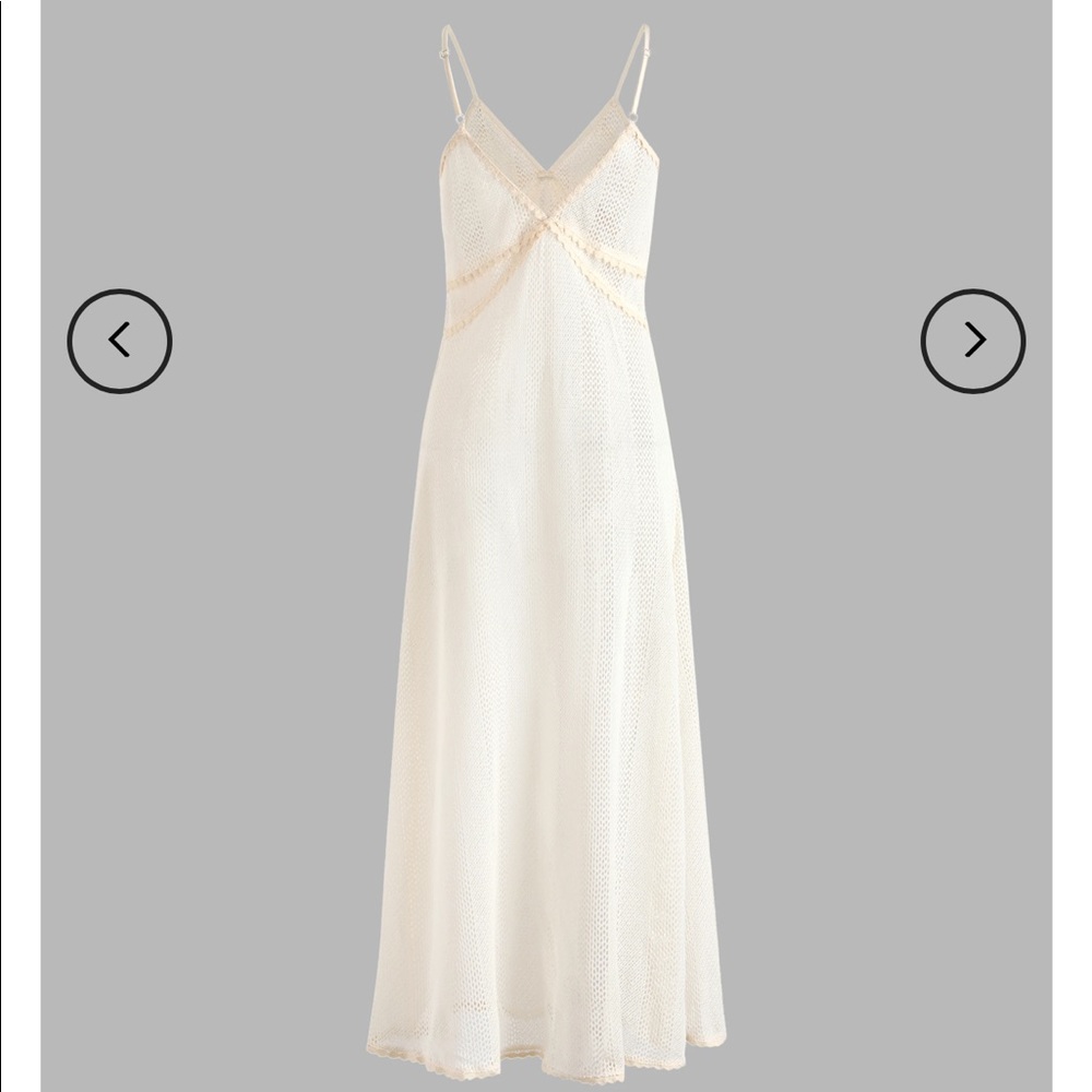V Neck Maxi Dress Knit Dress